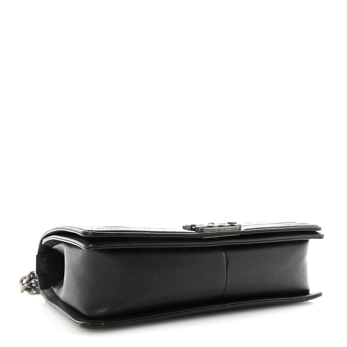 Caviar Quilted New Medium Boy Flap Black