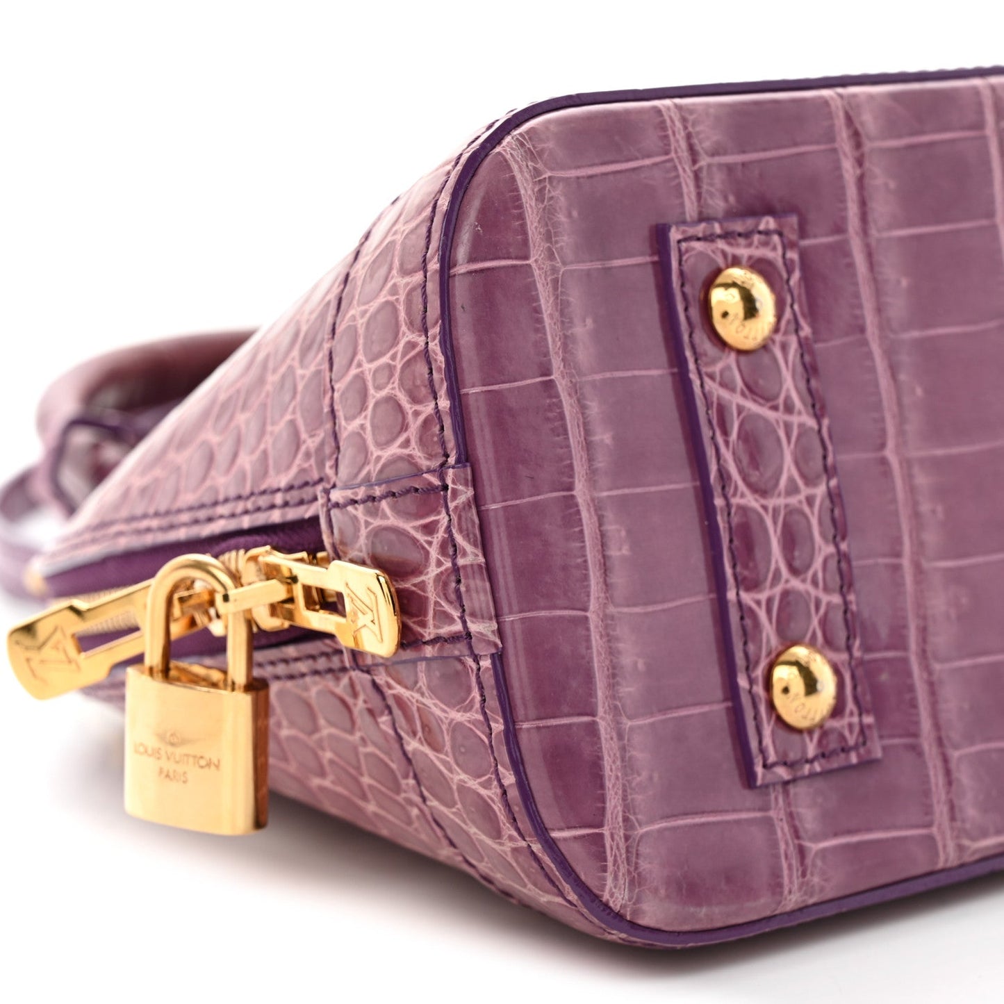 Shiny Crocodile Alma BB Purple
