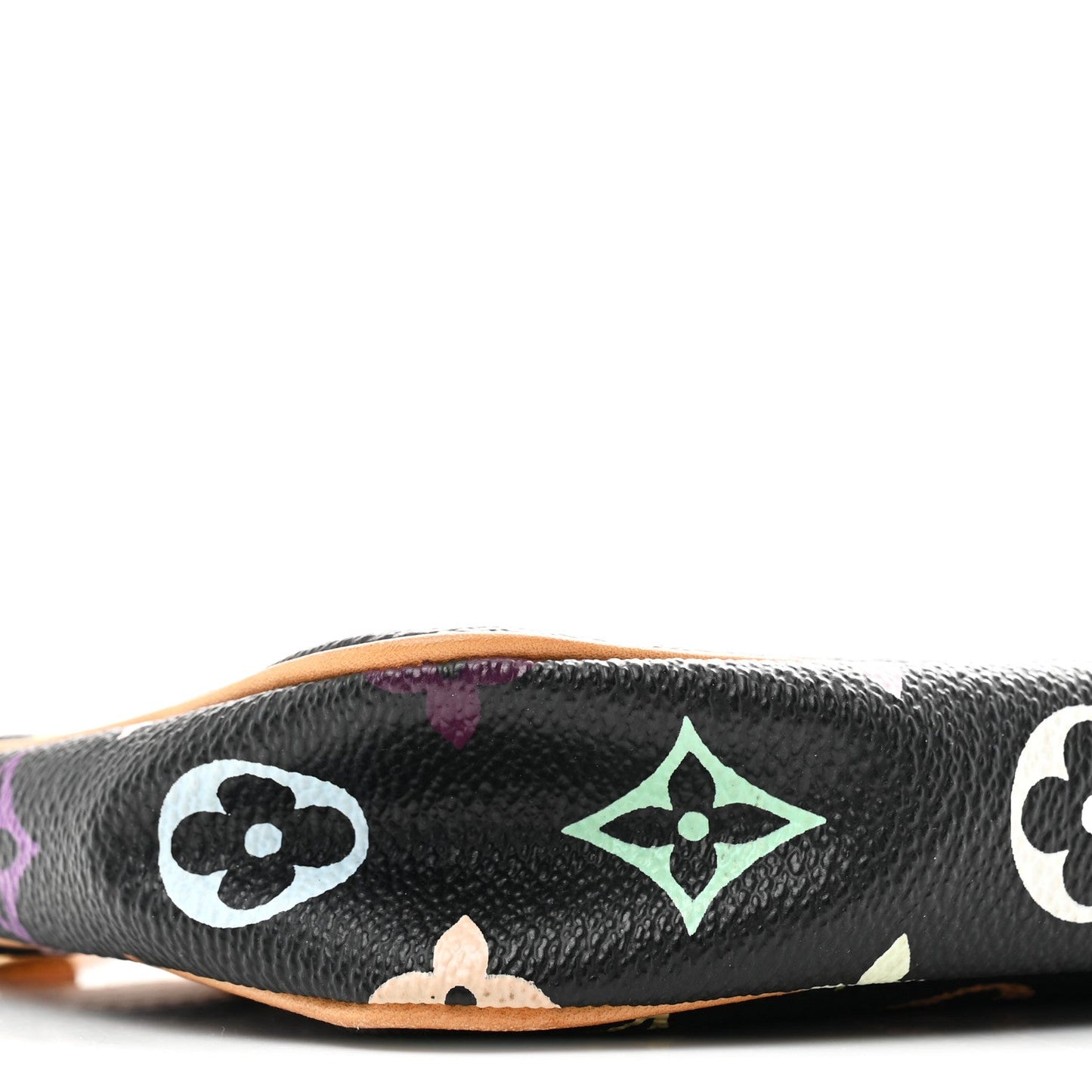 Monogram Multicolor Pochette Accessories Black