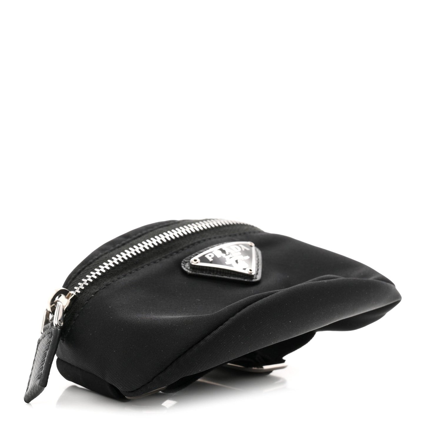 Tessuto Nylon Wrist Pouch Black