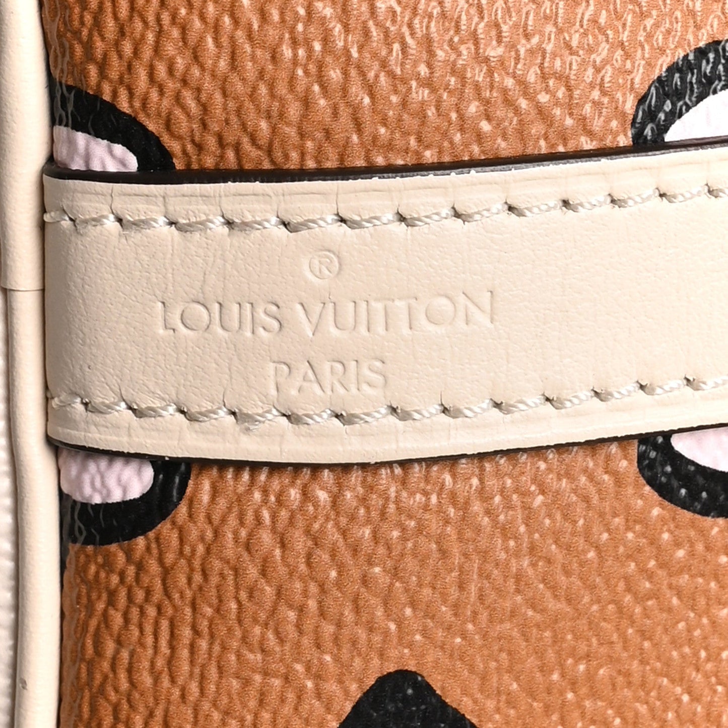 Monogram Giant Wild At Heart Speedy Bandouliere 25 Creme
