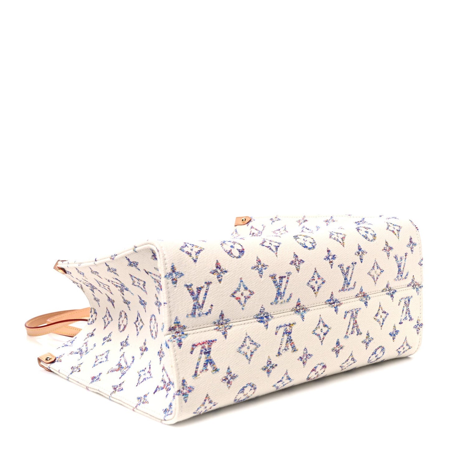 Monogram Jacquard Nautical Onthego MM Multicolor Beige