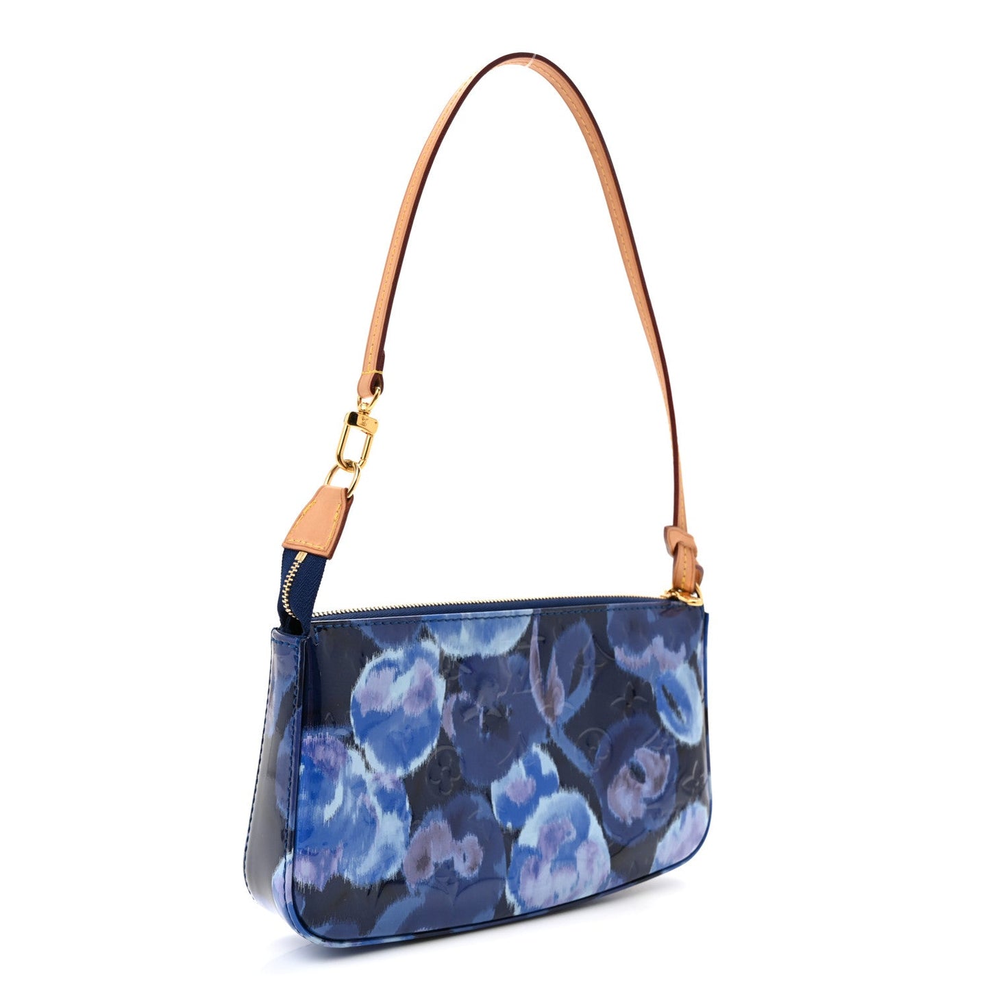 Vernis Ikat Pochette Accessories NM Grand Blue