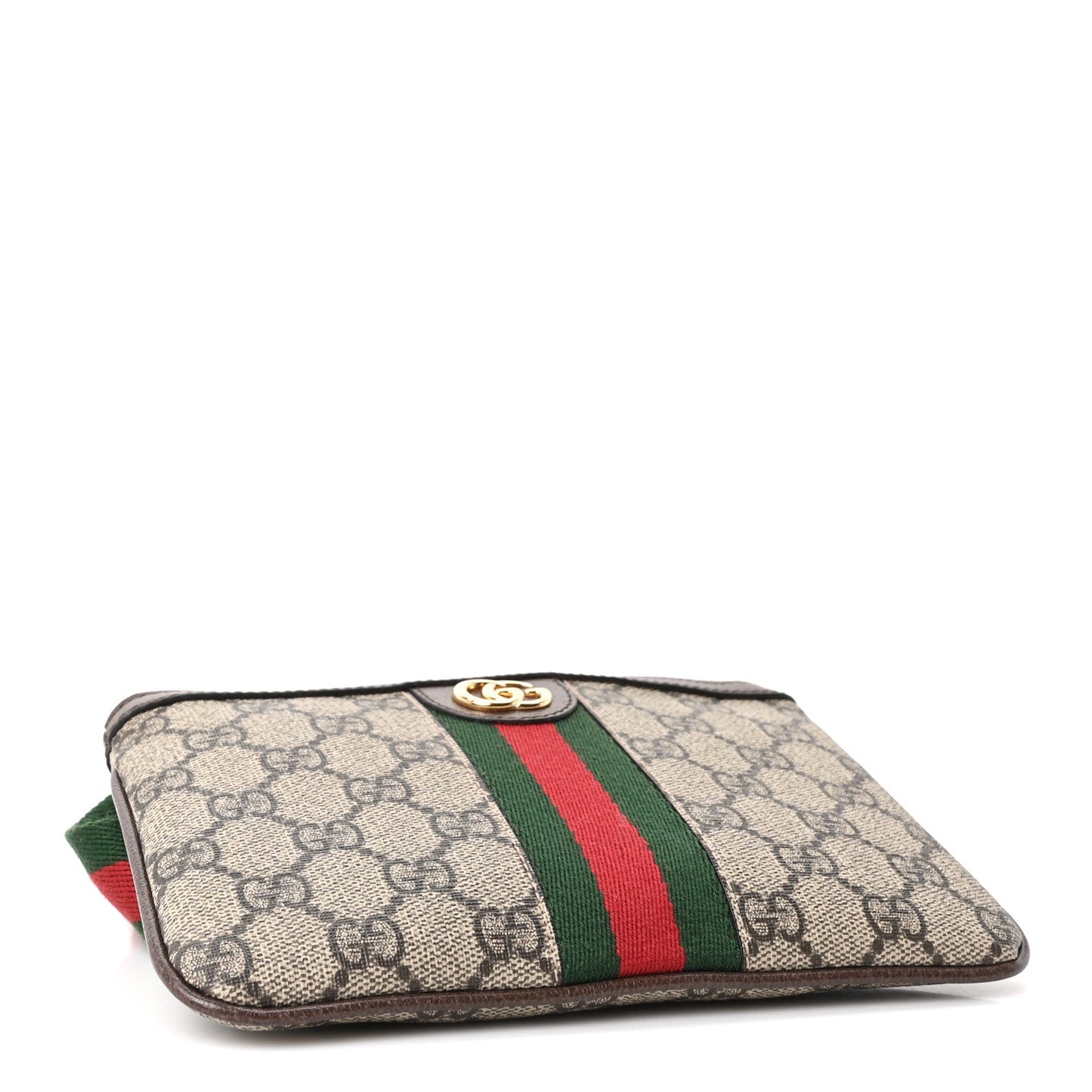 GG Supreme Monogram Web Ophidia Utility Belt Bag  85 34 Beige Ebony New Acero