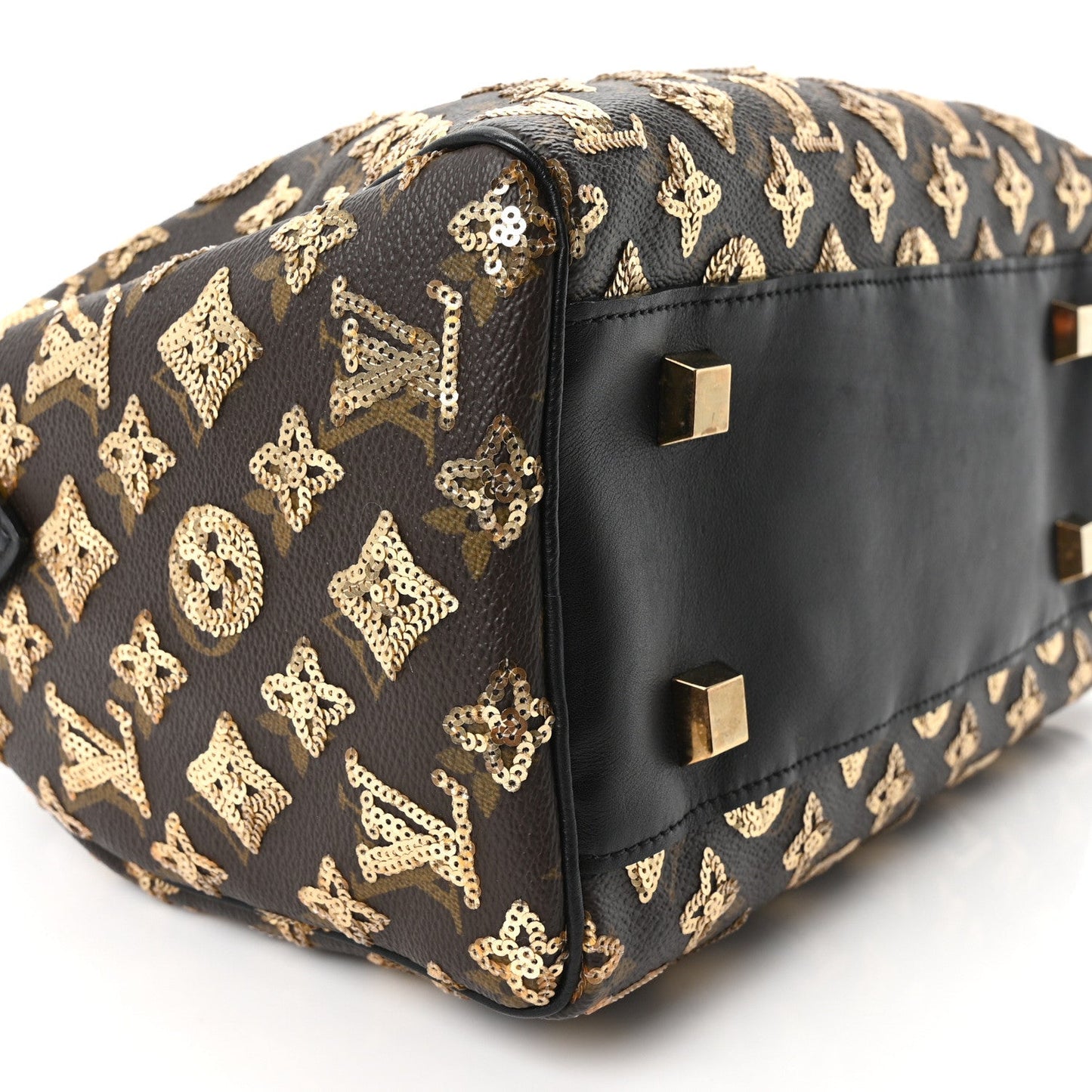 Monogram Sequins Eclipse Speedy 28 Gold