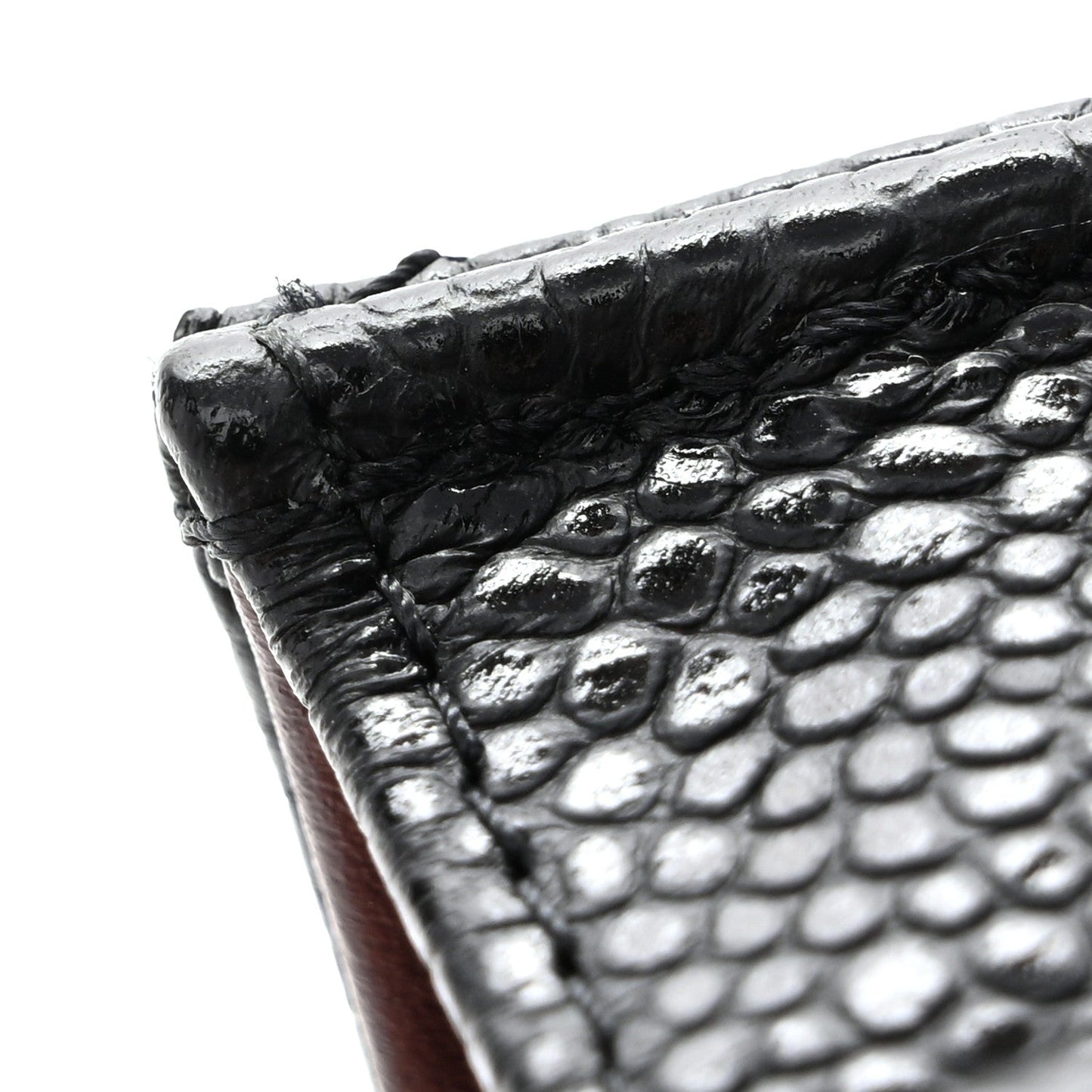 Caviar Quilted Large Gusset Flap Wallet Black