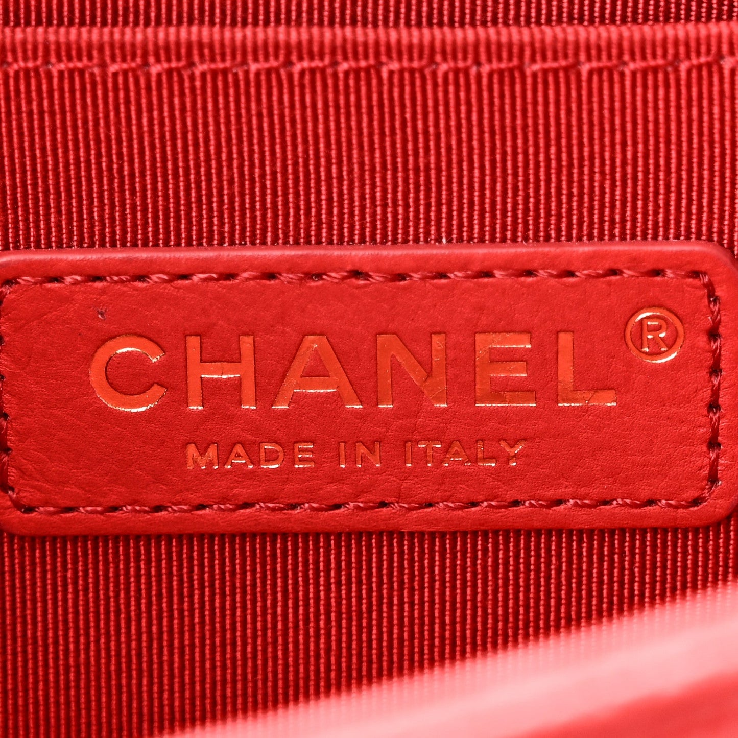 Caviar Quilted Small Boy Flap Red