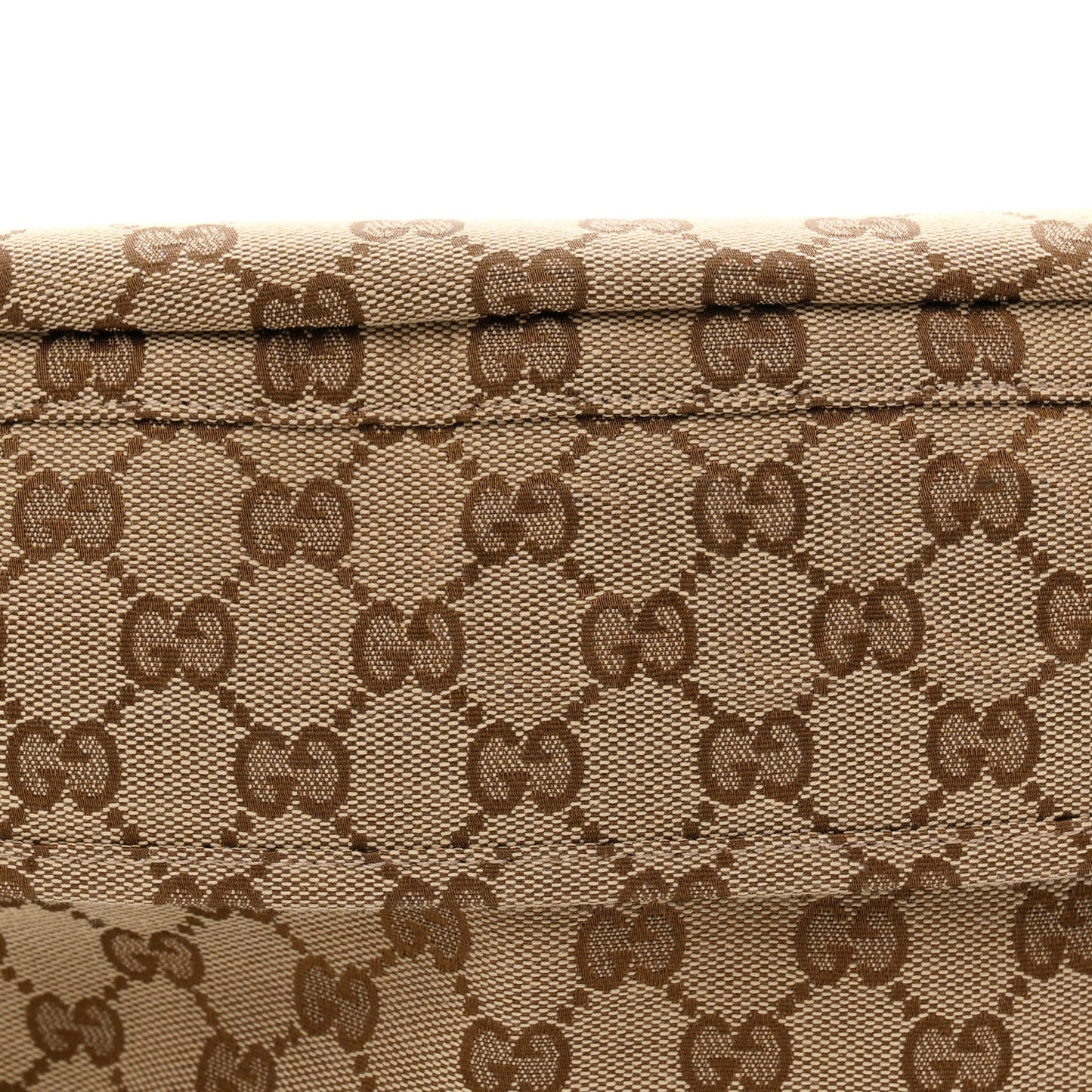 Monogram Large Belt Bag Beige Dark Brown
