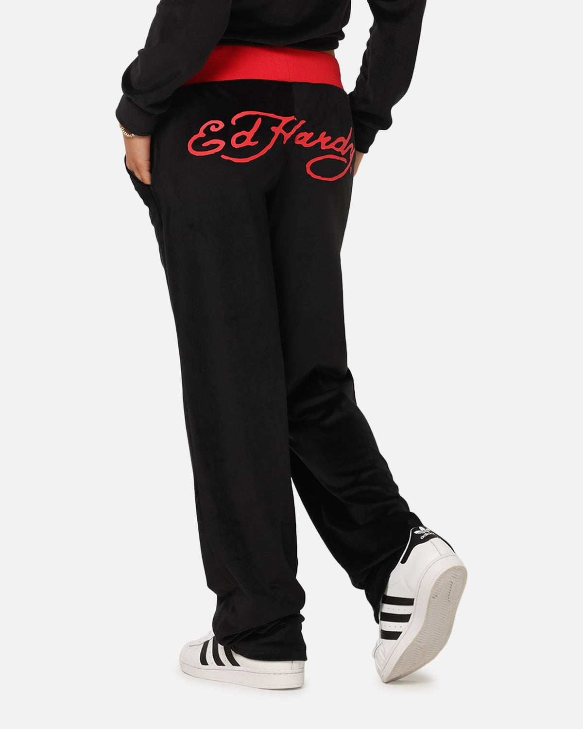 Ed Hardy Women's Ed Hardy Trackpants Black/Red