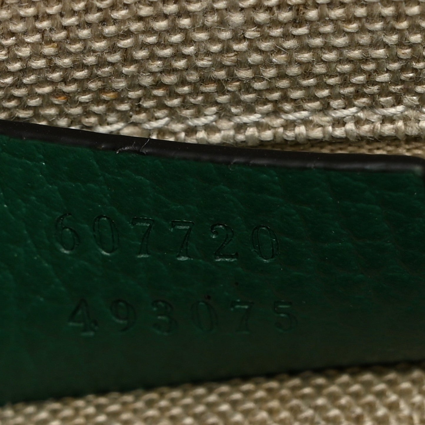 Dollar Calfskin Interlocking G Crossbody Bag Emerald