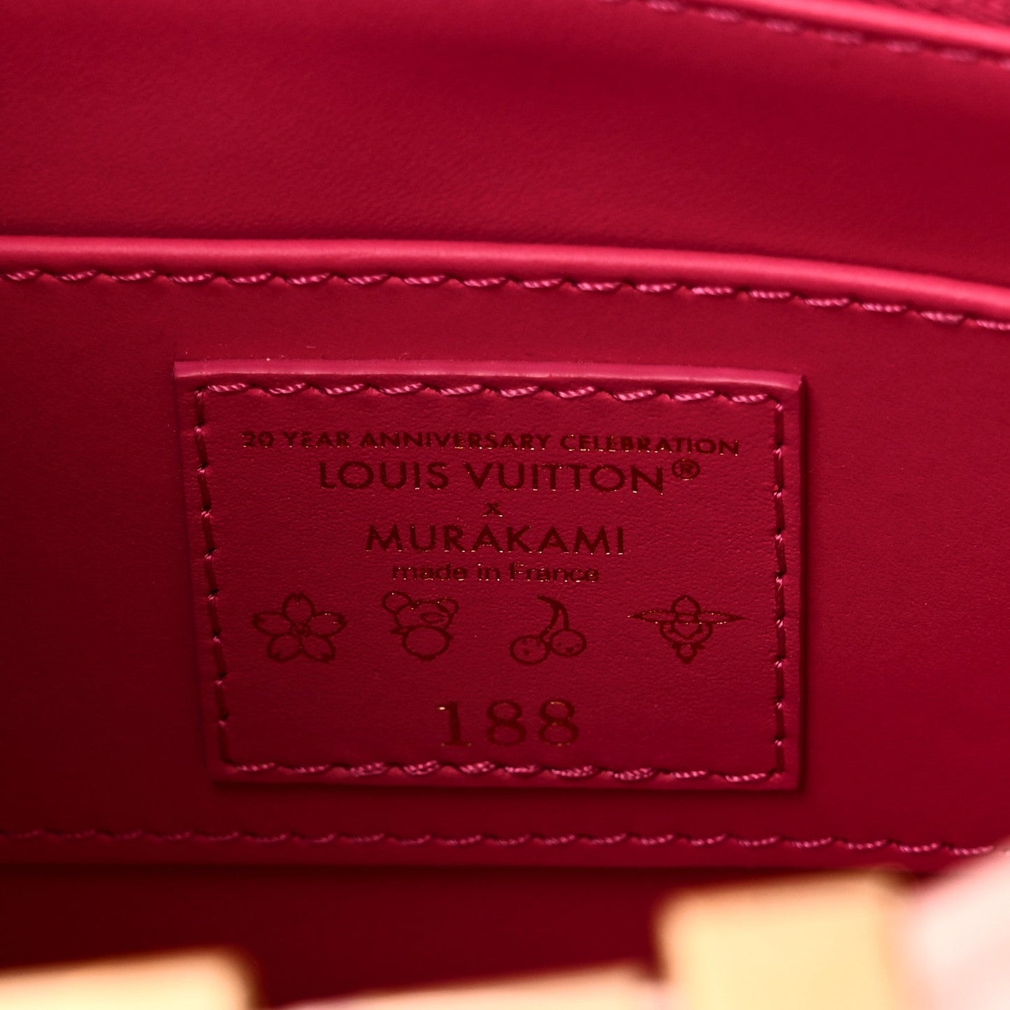 LV X TM Taurillon Superflat Panda Capucines BB Opal Pink