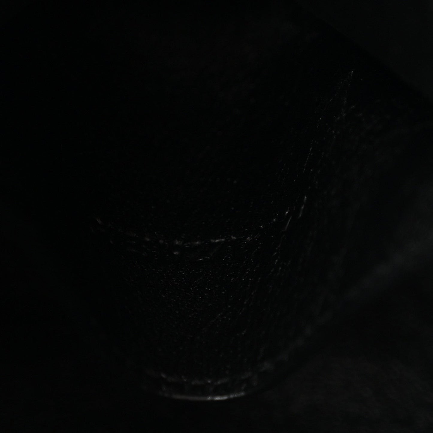 Supple Lambskin Small Cassandre Chain Pouch Black