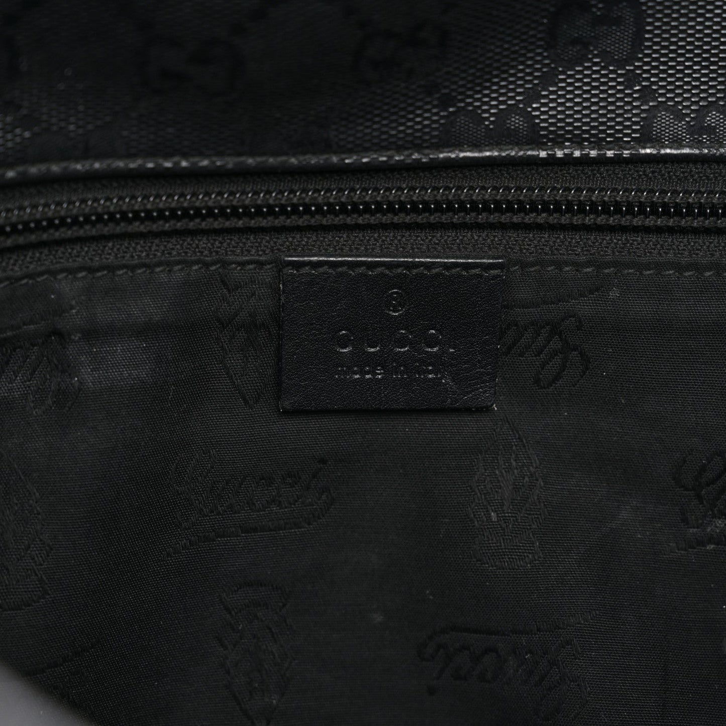 Imprime Monogram Medium Double Buckle Flap Messenger Bag Black