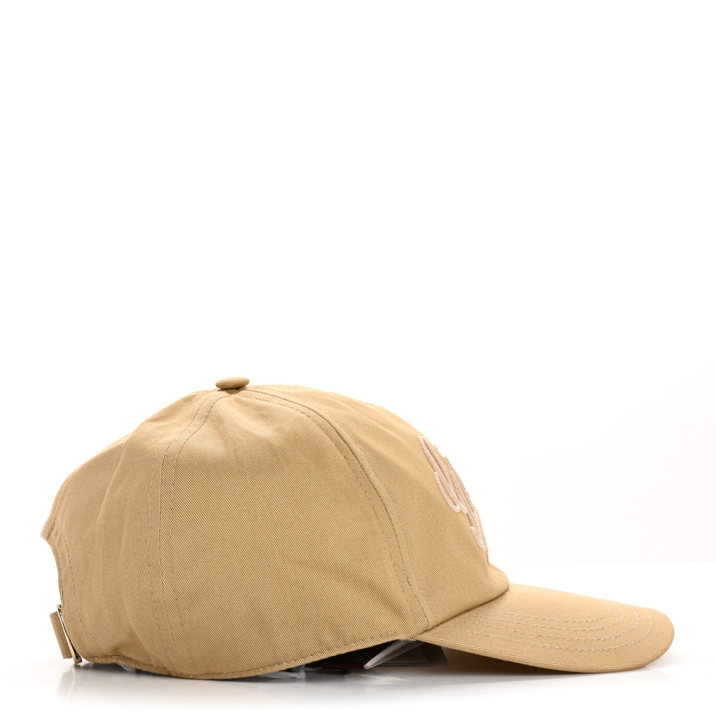 Cotton Logo Script Baseball Hat L Camel
