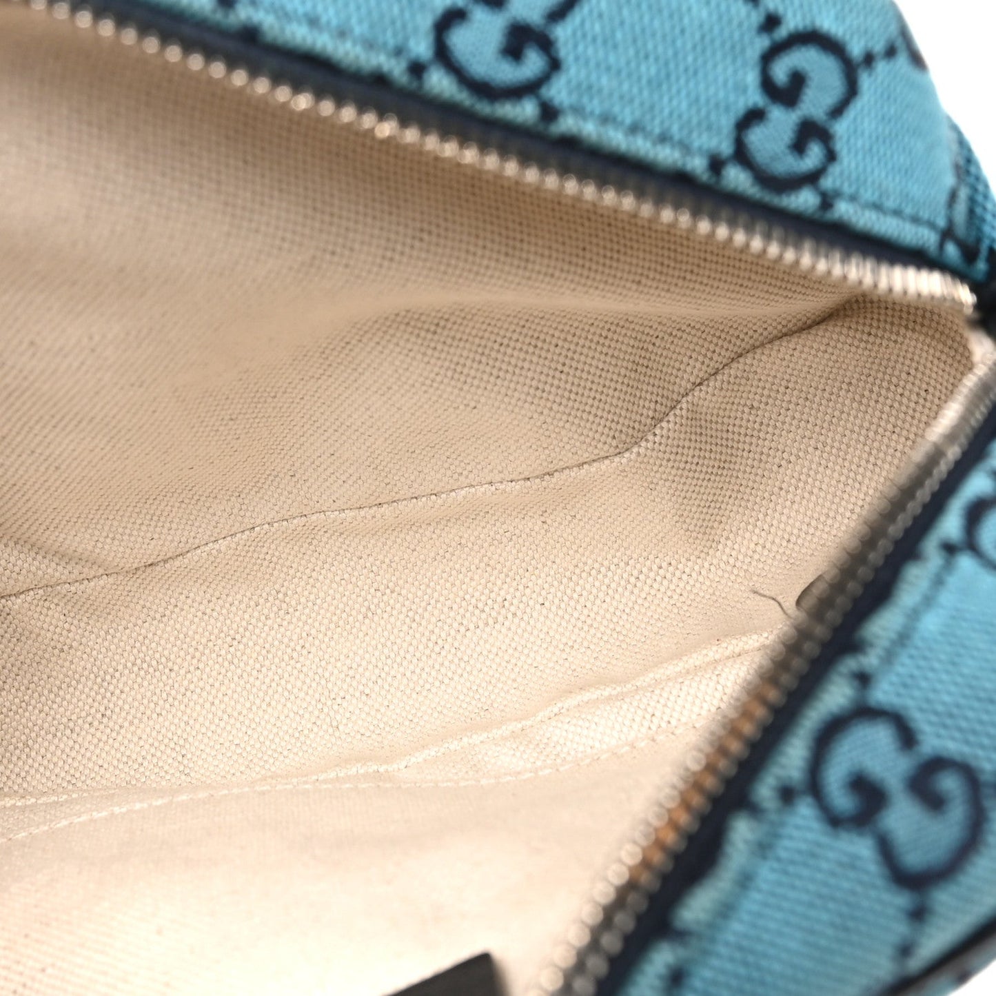 Monogram Multicolor Matelasse Diagonal Small GG Marmont Chain Shoulder Bag Light Blue Light Blue