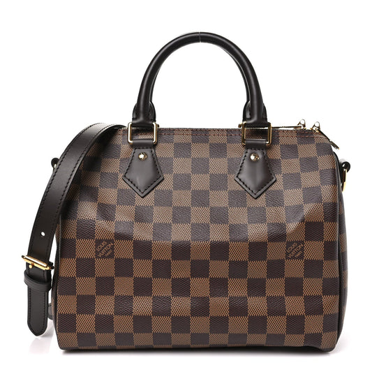 Damier Ebene Speedy Bandouliere 25