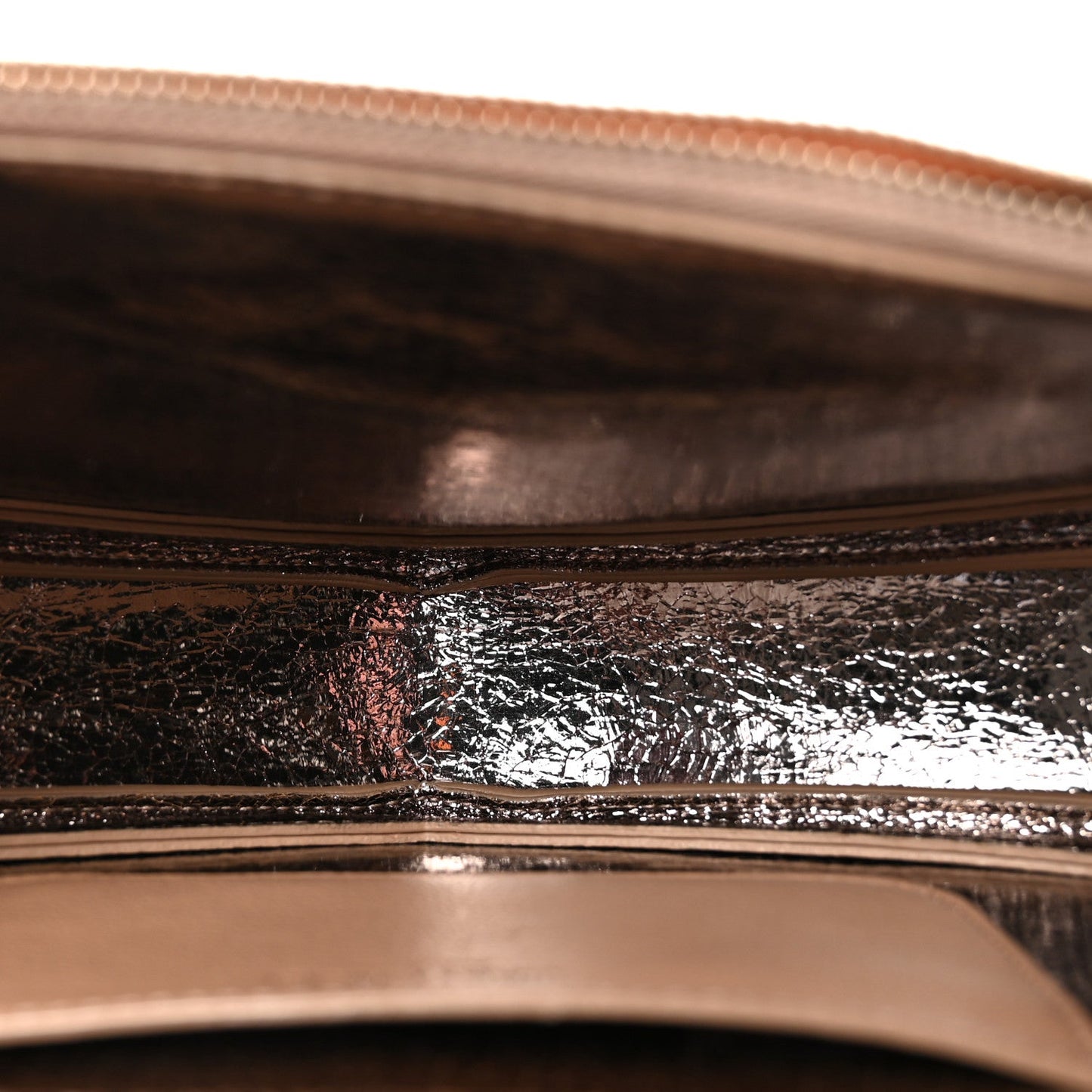 Soft Grained Goatskin Arrow Crossbody Bag With Chain Ballet Pink