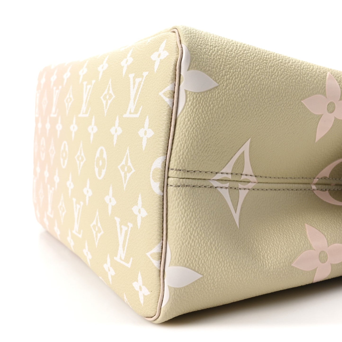 Monogram Giant Spring In The City Neverfull MM Sunset Kaki