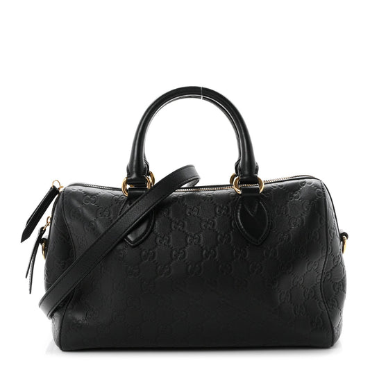 Guccissima Signature Boston Black