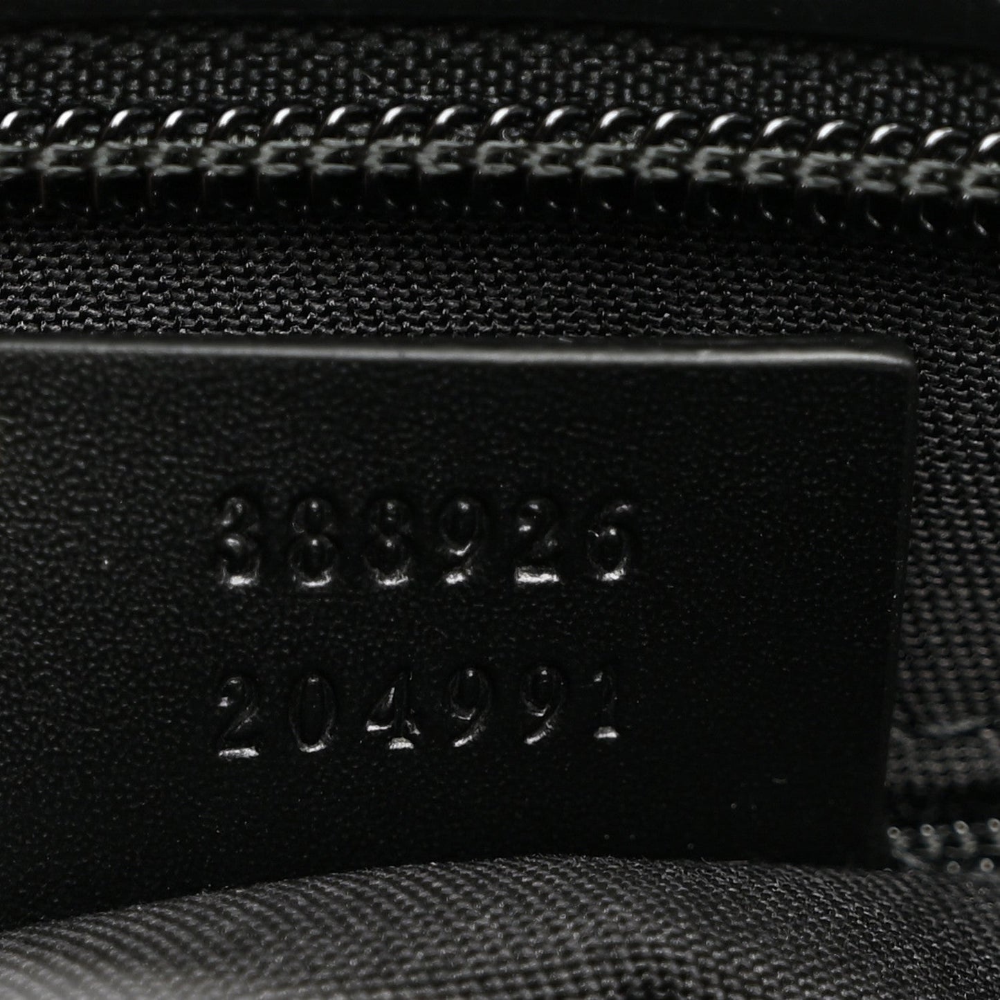 GG Monogram Web Flat Messenger Bag Black