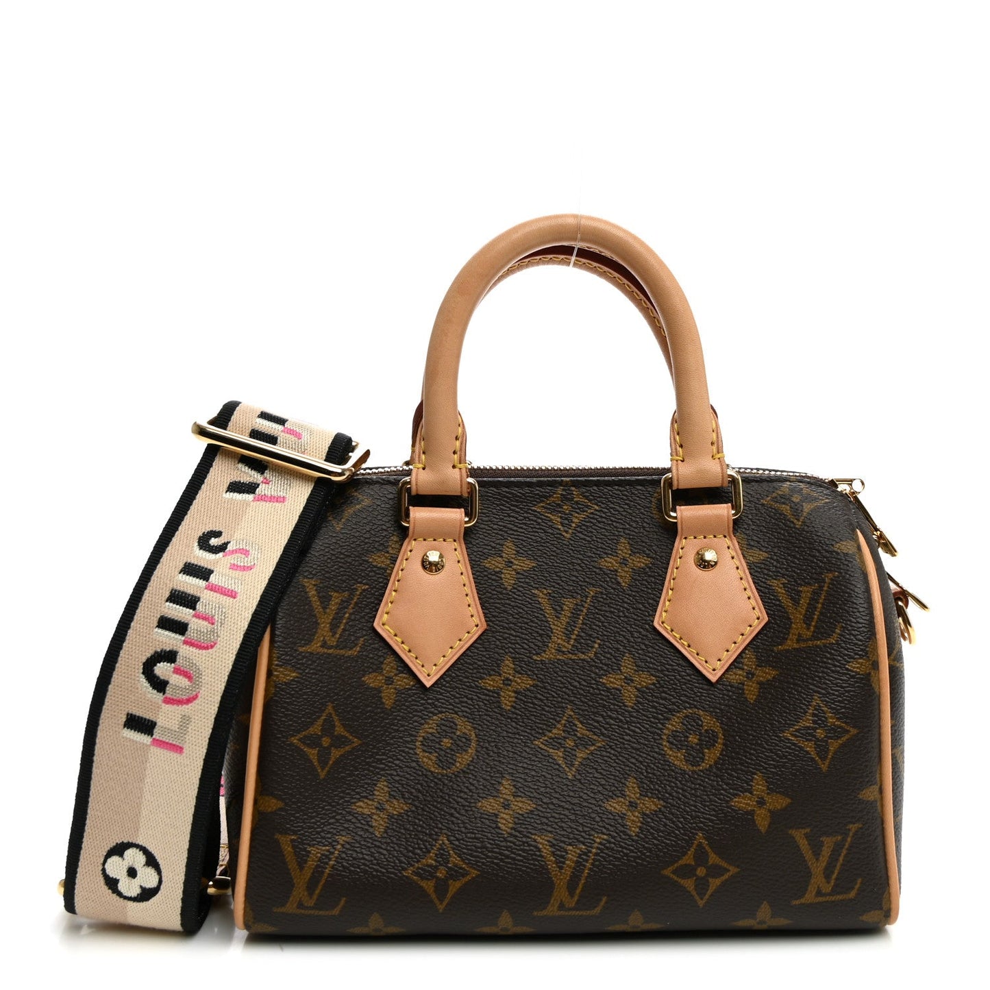 Monogram Speedy Bandouliere 20 Black