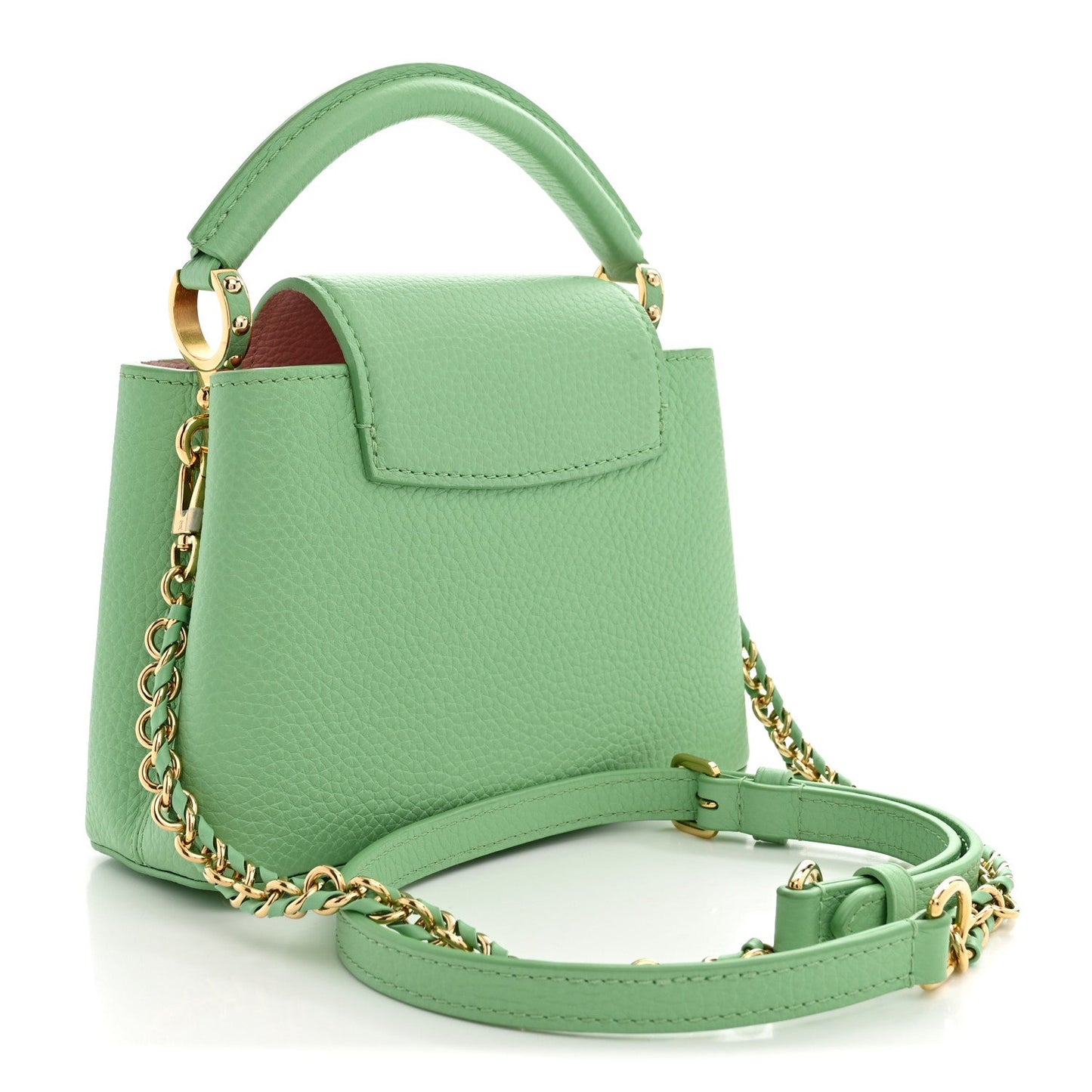 Taurillon Mini Capucines Vert Pomme
