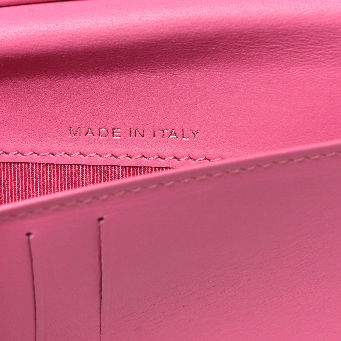 Caviar Quilted Medium Flap Wallet Pink