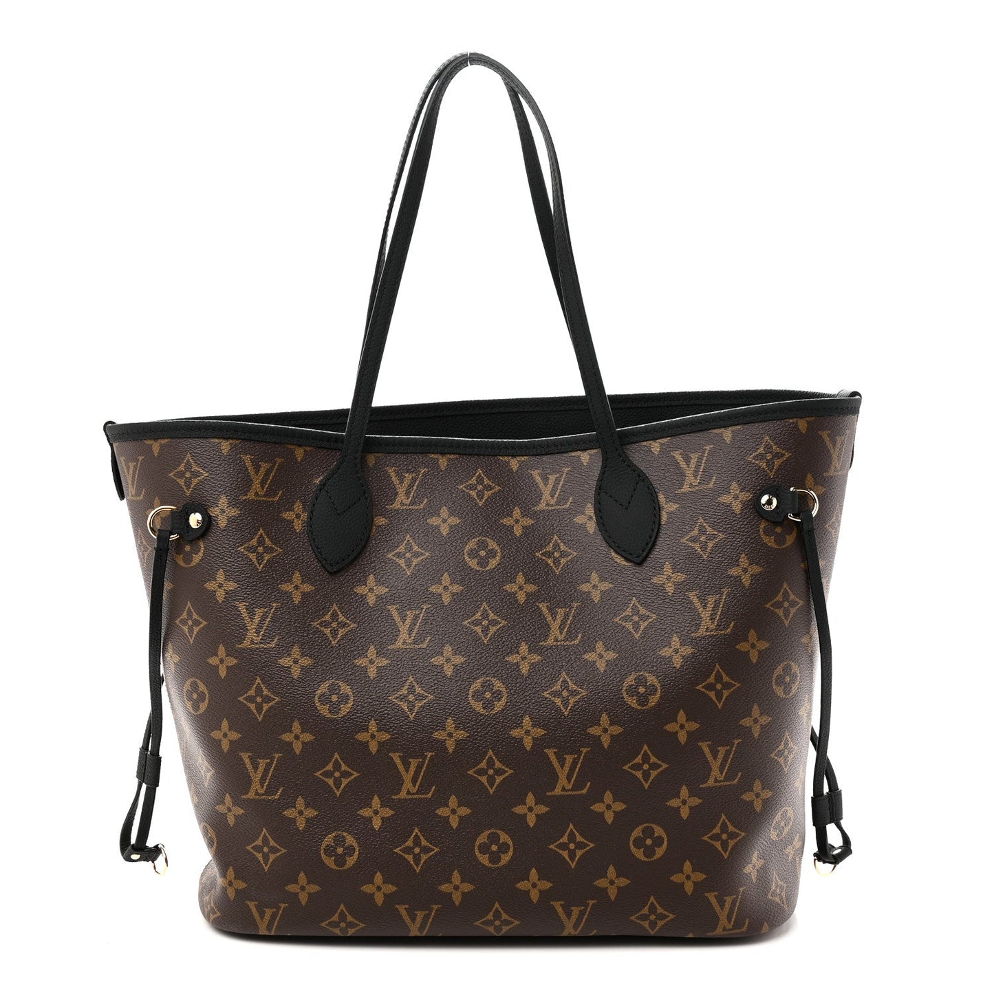 Monogram Calfskin Neo Neverfull Inside Out MM Black