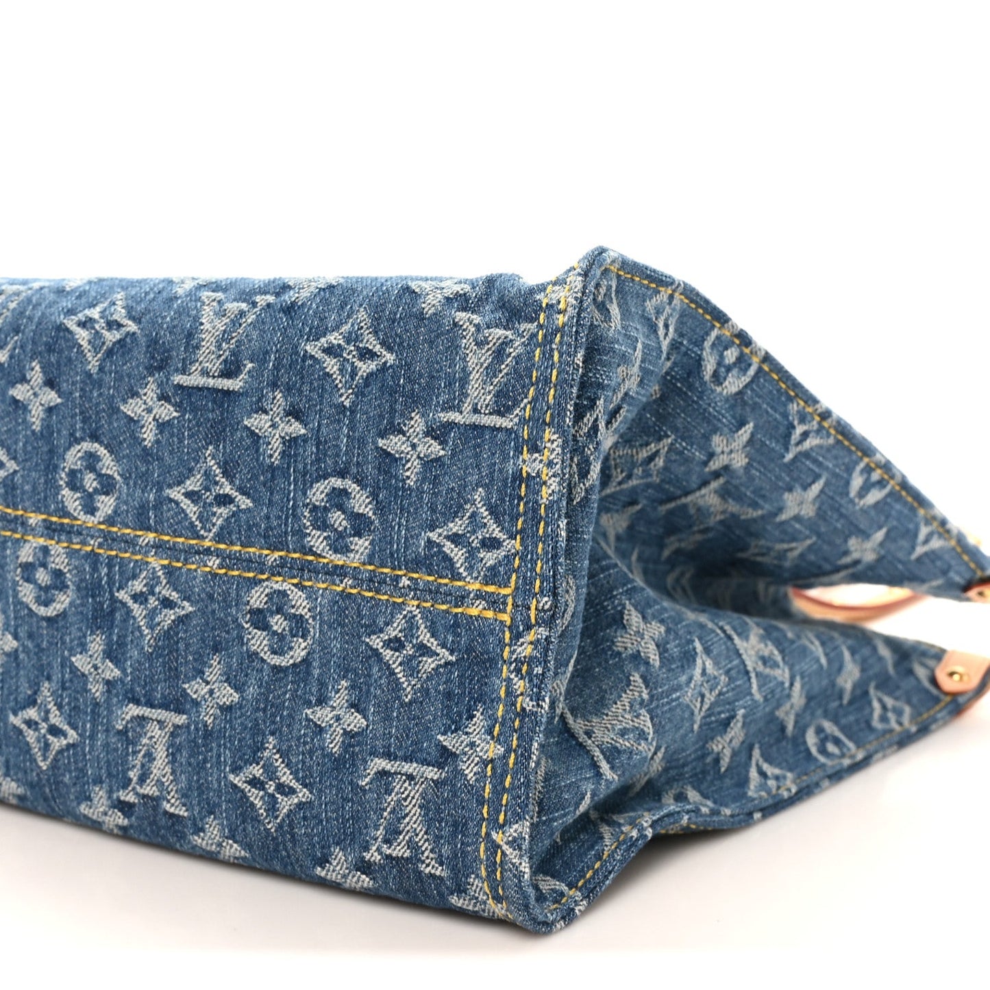 Monogram Denim Onthego MM Blue