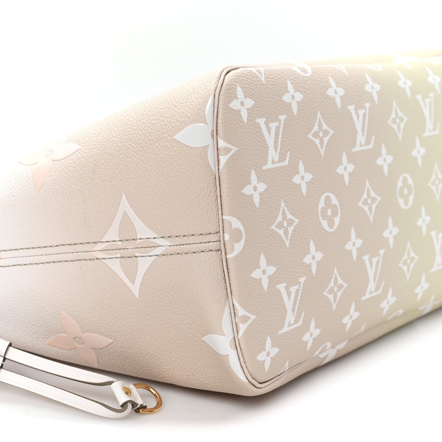 Monogram Giant Spring In The City Neverfull MM Sunset Kaki