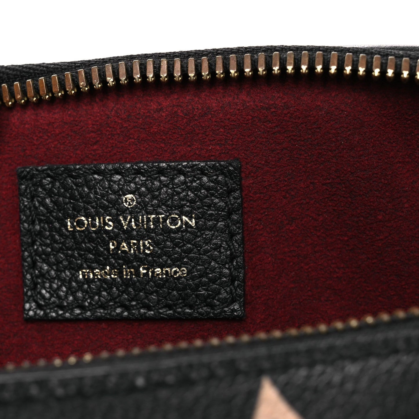 Empreinte Monogram Giant Speedy Bandouliere 25 Black Beige