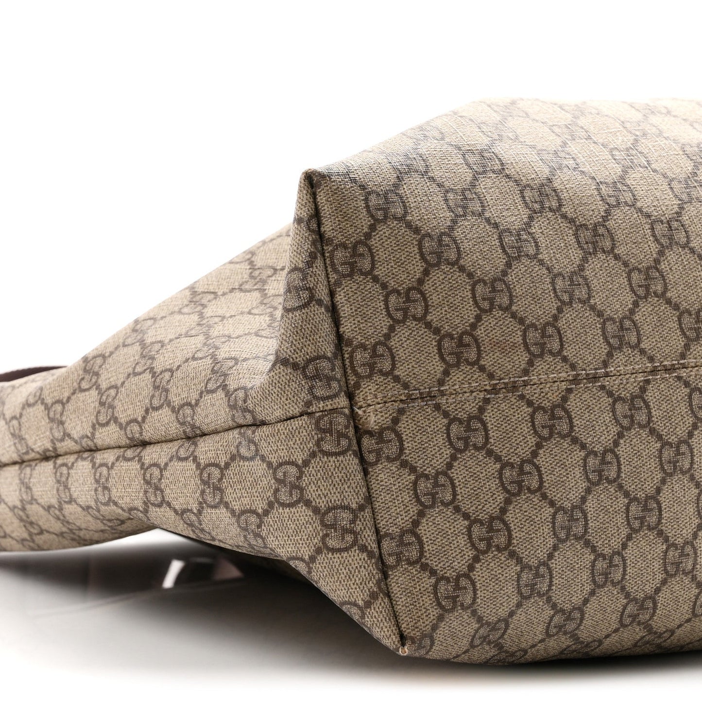 GG Plus Monogram Travel Bag Dark Brown