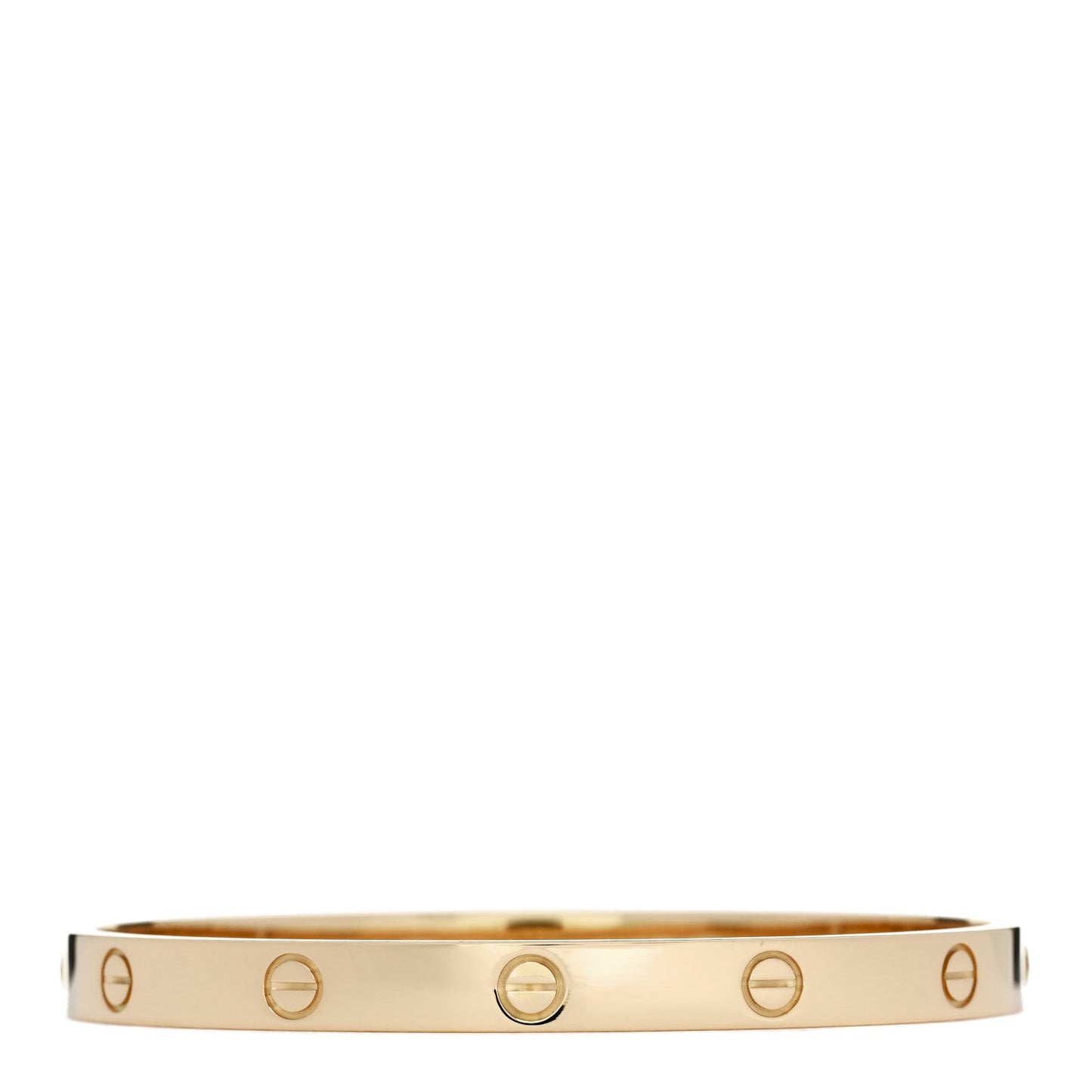 18K Yellow Gold LOVE Bracelet 19
