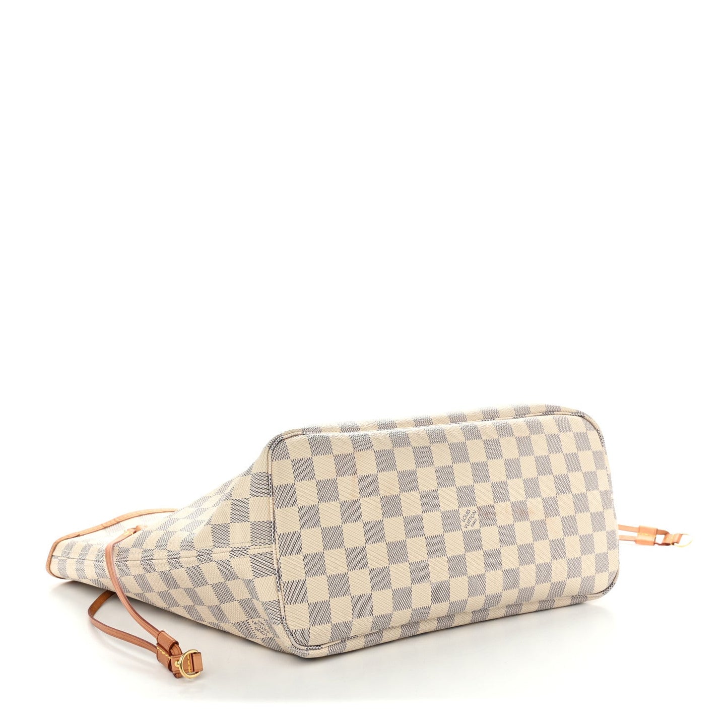 Damier Azur Neo Neverfull MM Rose Ballerine