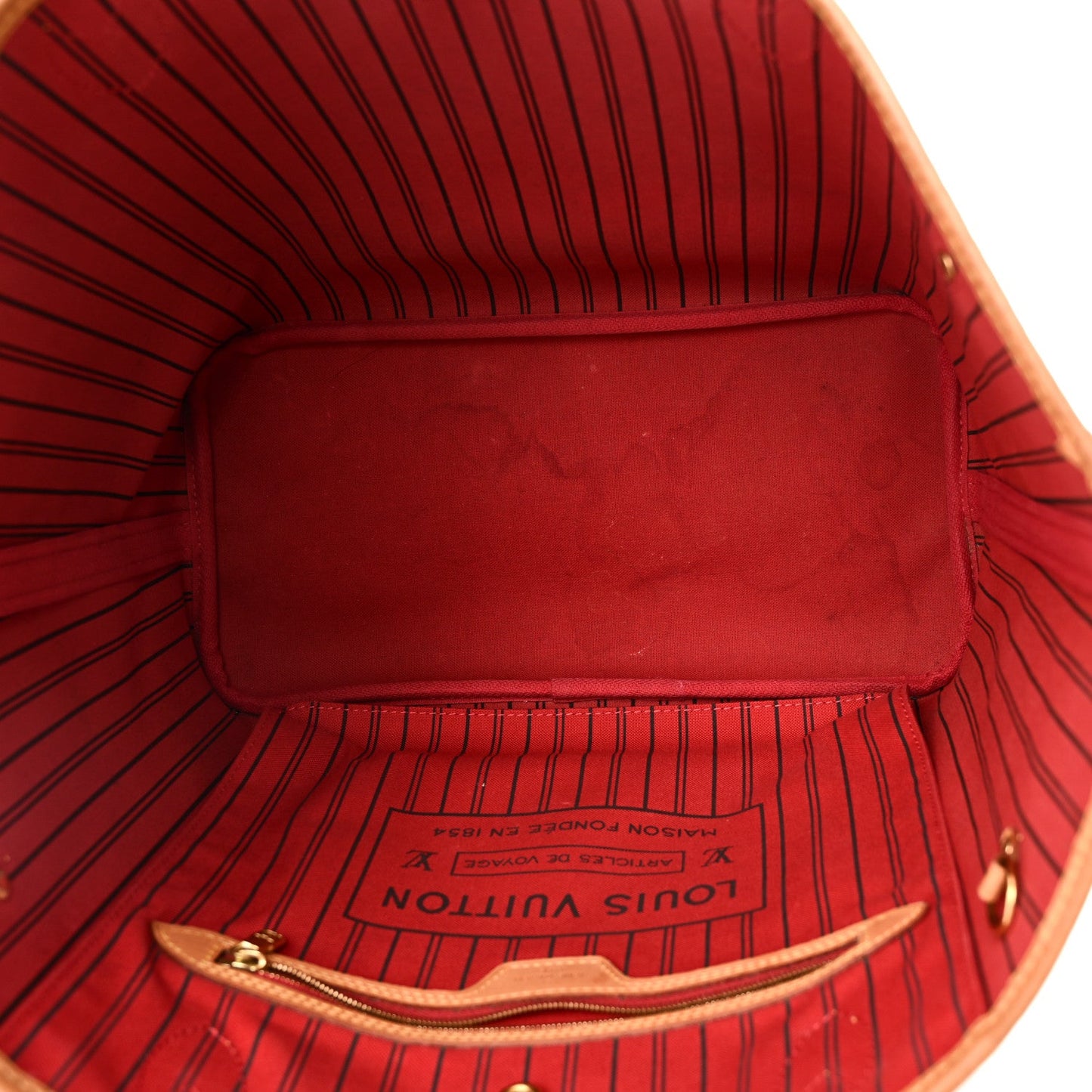 Monogram Neo Neverfull MM Cherry