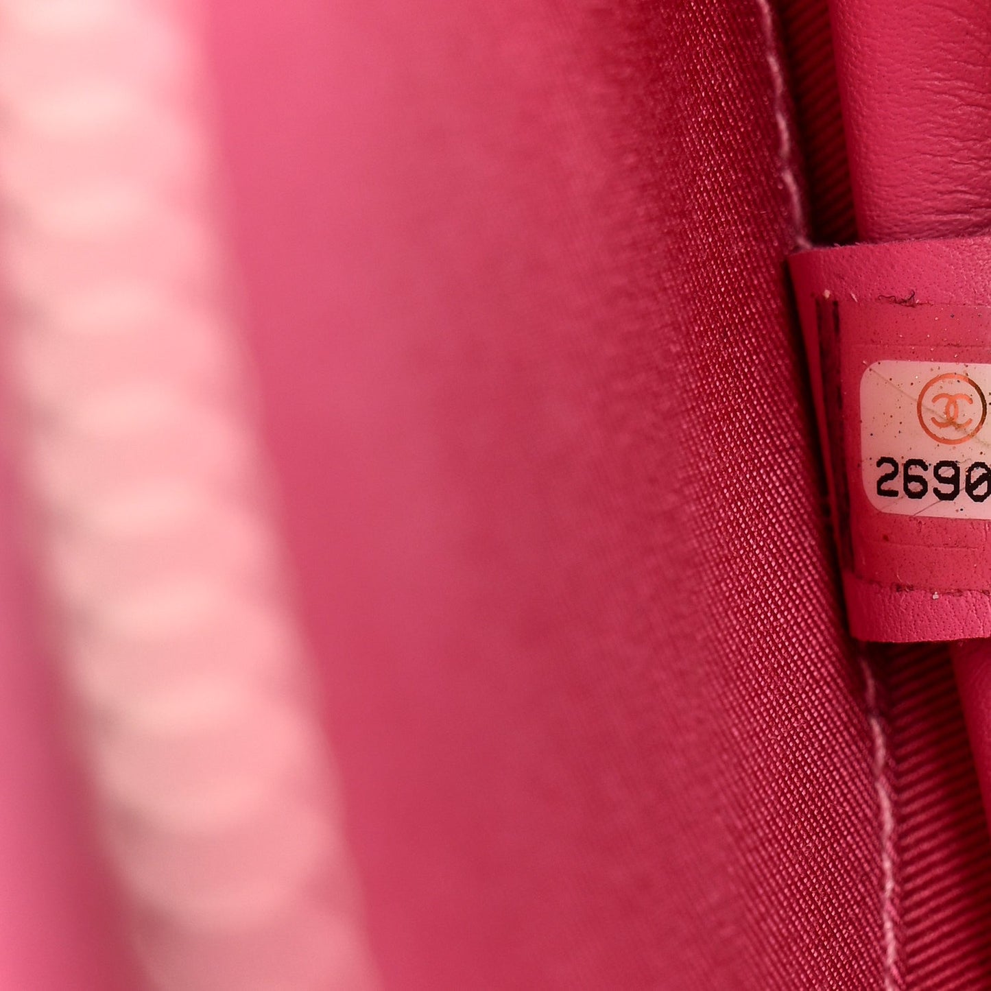 Patent Round As Earth Evening Bag Pink