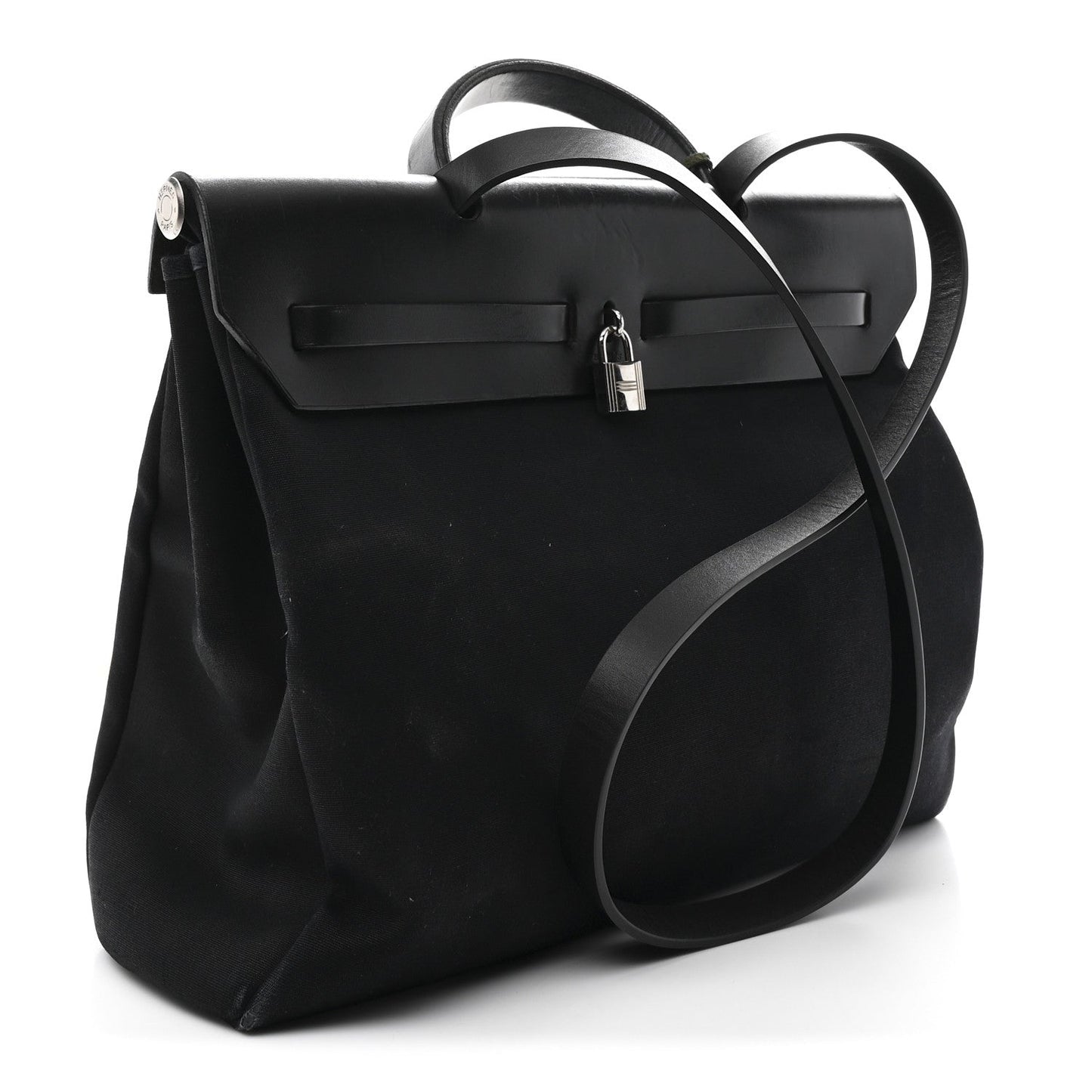 Military Toile Vache Hunter Herbag Messenger 39 Black