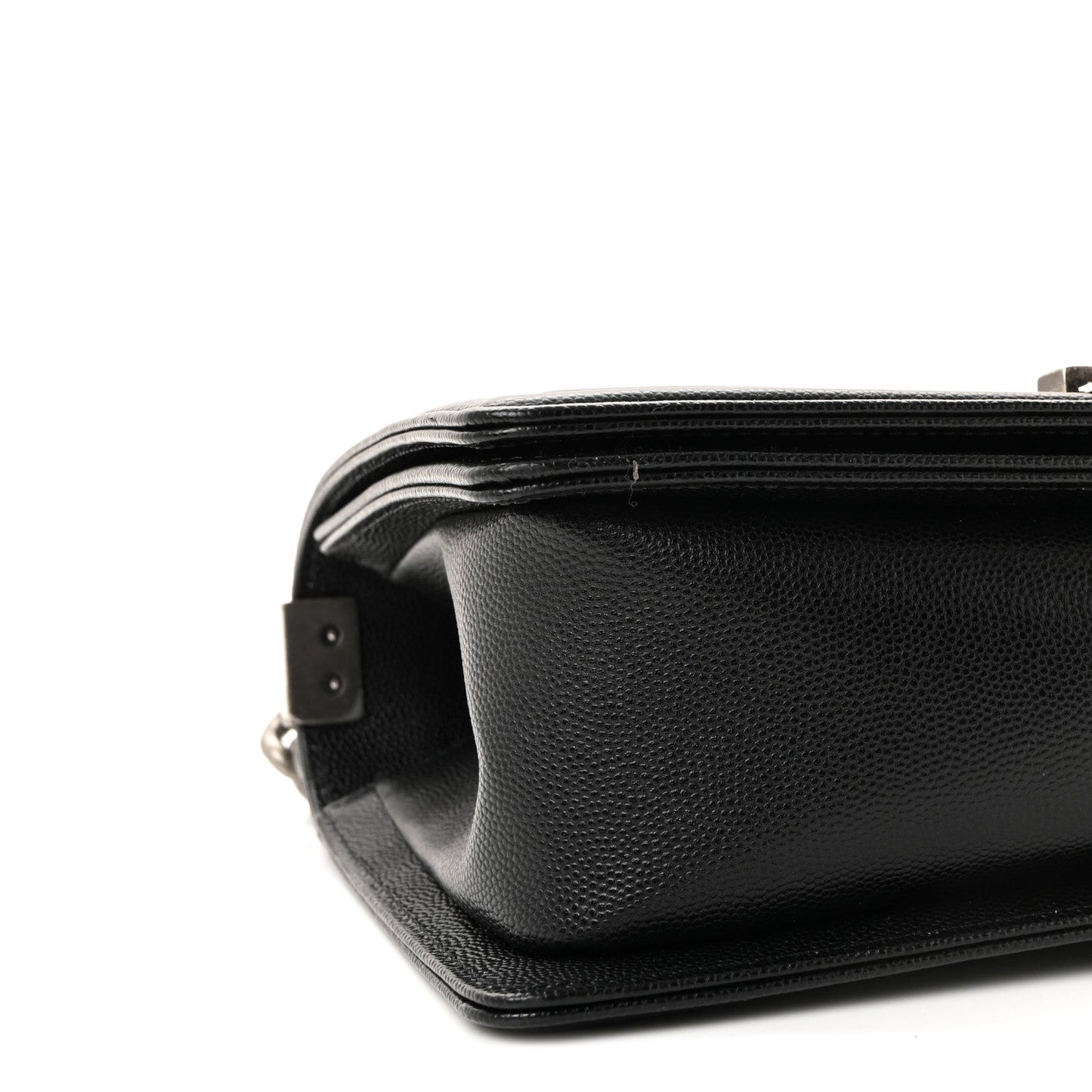 Caviar Quilted Medium Boy Flap Black