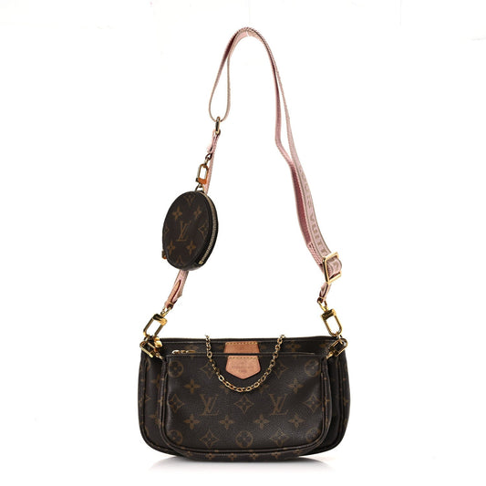 Monogram Multi Pochette Accessories Rose Clair