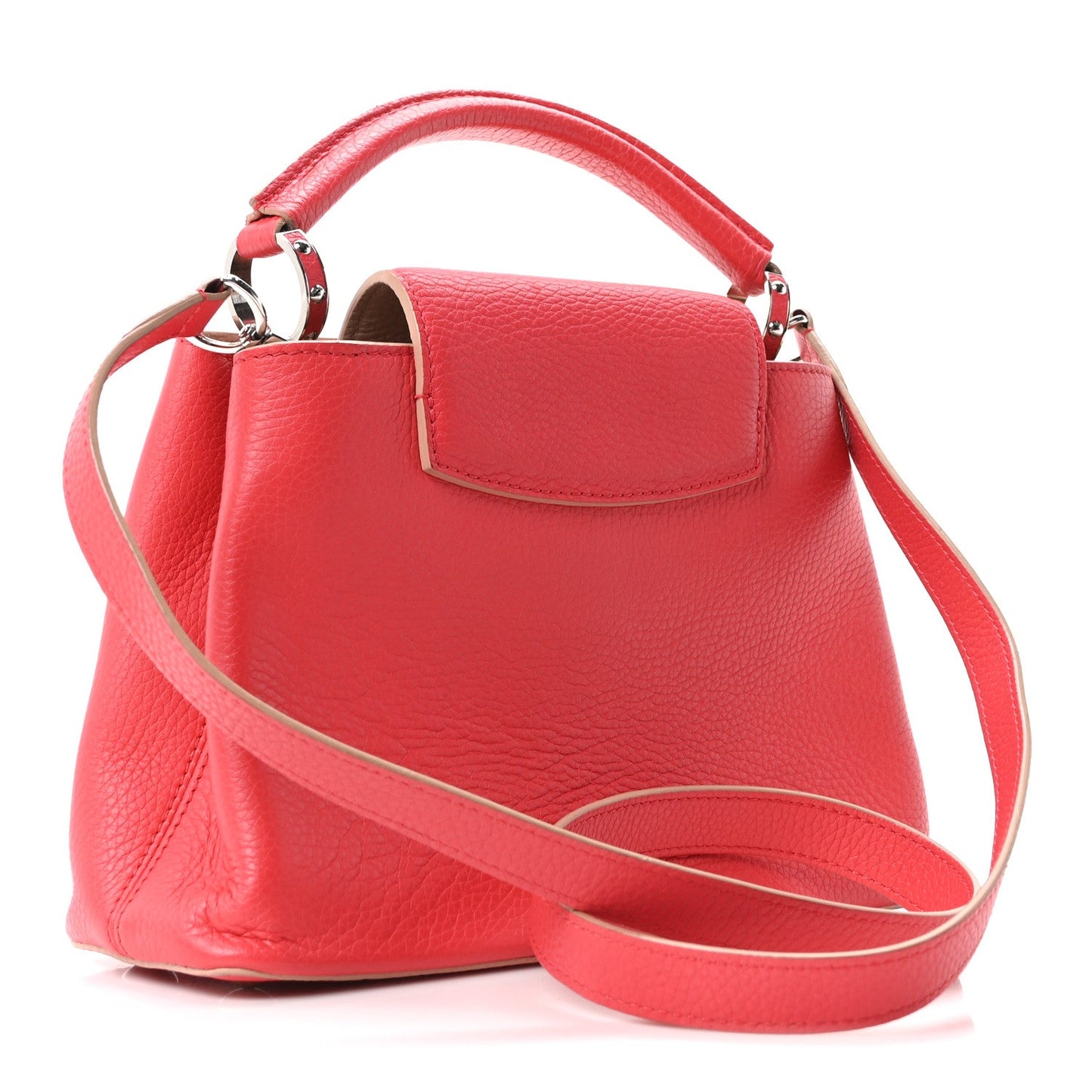 Taurillon Capucines BB Fuchsia