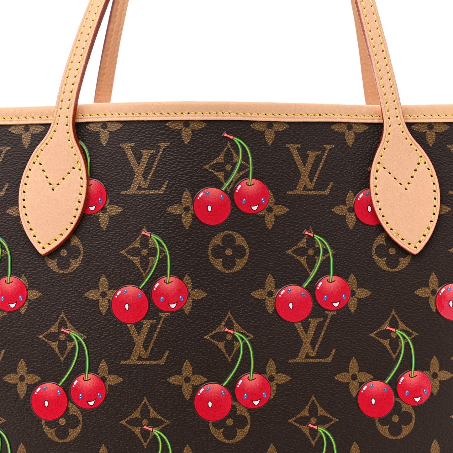LV X TM Monogram Cerises Neverfull MM