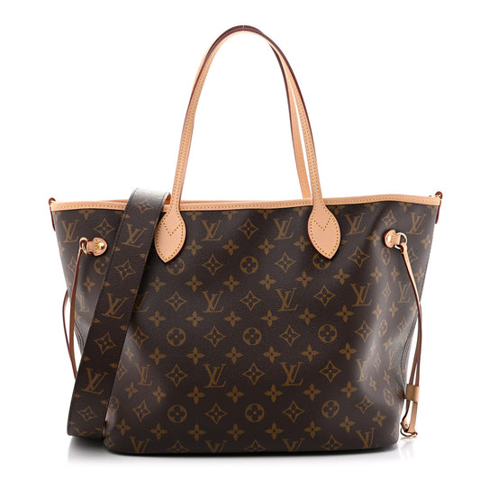 Monogram Inside Out Neverfull Bandouliere MM Jaune Safran