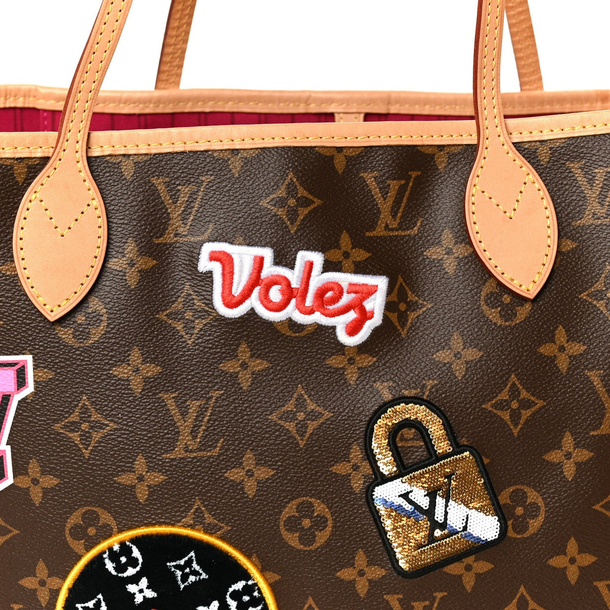 Monogram Travel Stickers Neverfull MM