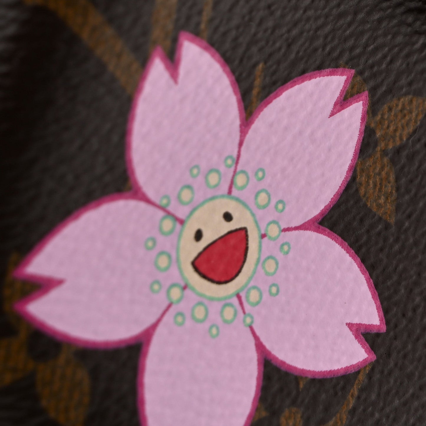 LV X TM Monogram Cherry Blossom Speedy Bandouliere 25 Sakura Brown