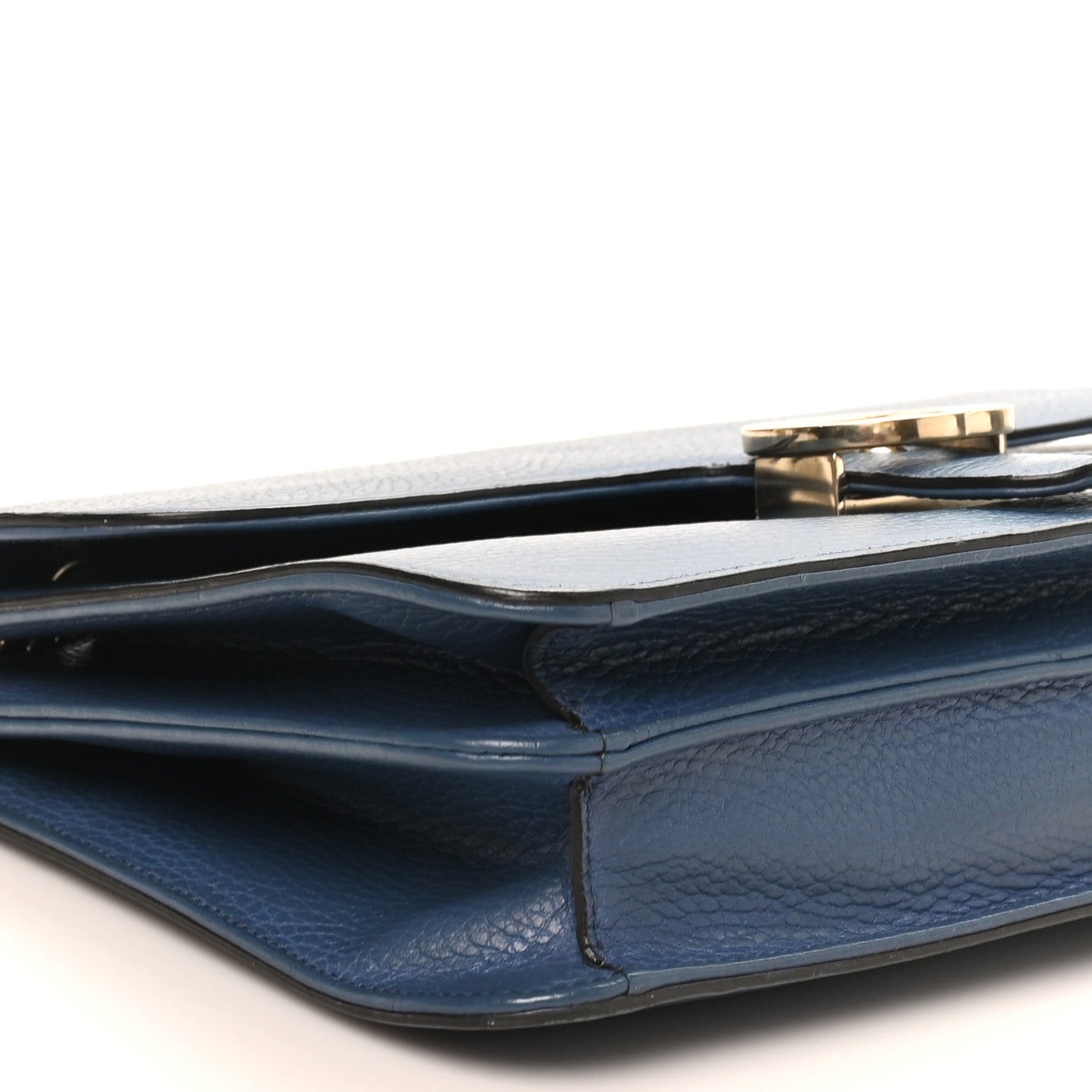 Dollar Calfskin Small Interlocking G Shoulder Bag Caspian