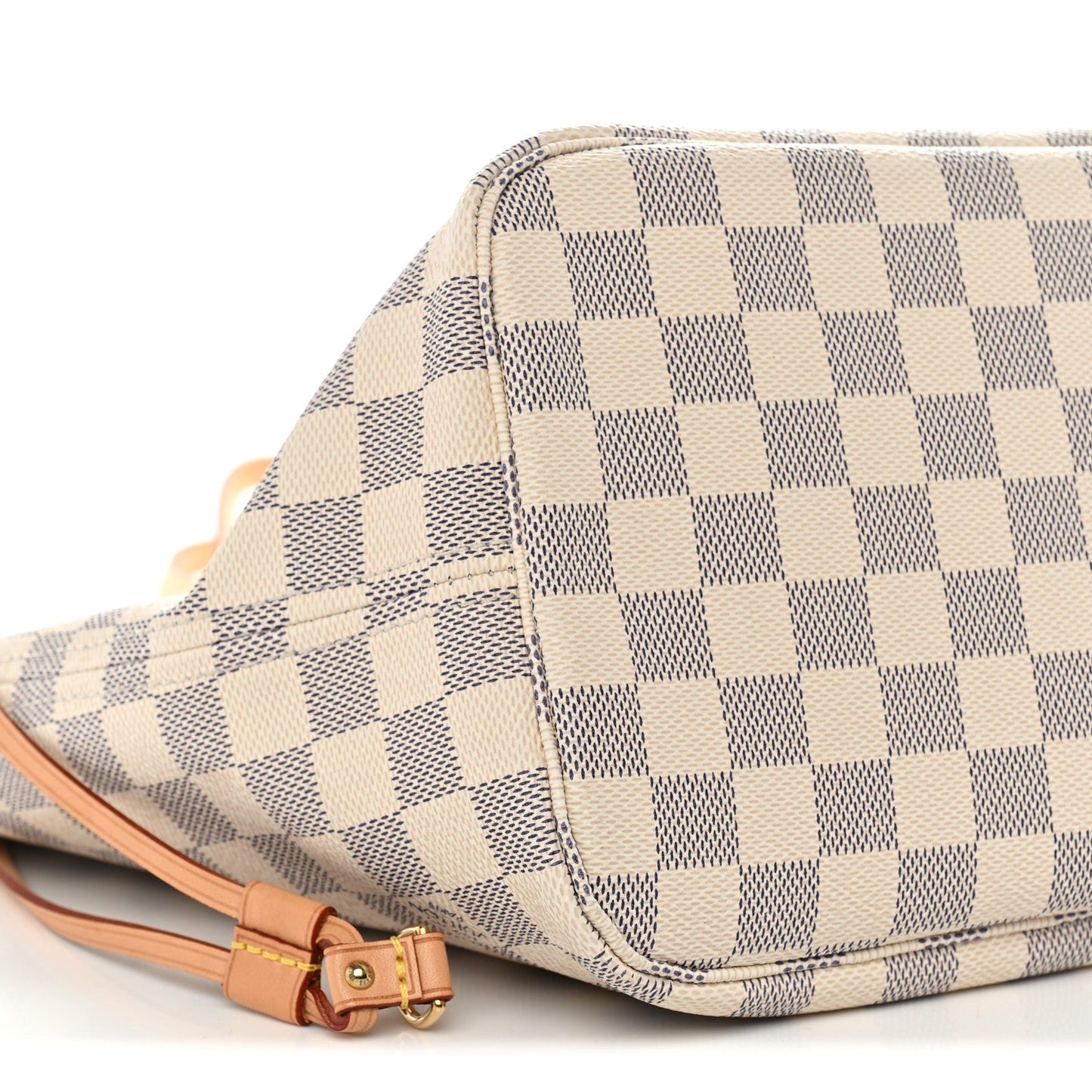Damier Azur Neo Neverfull MM Rose Ballerine