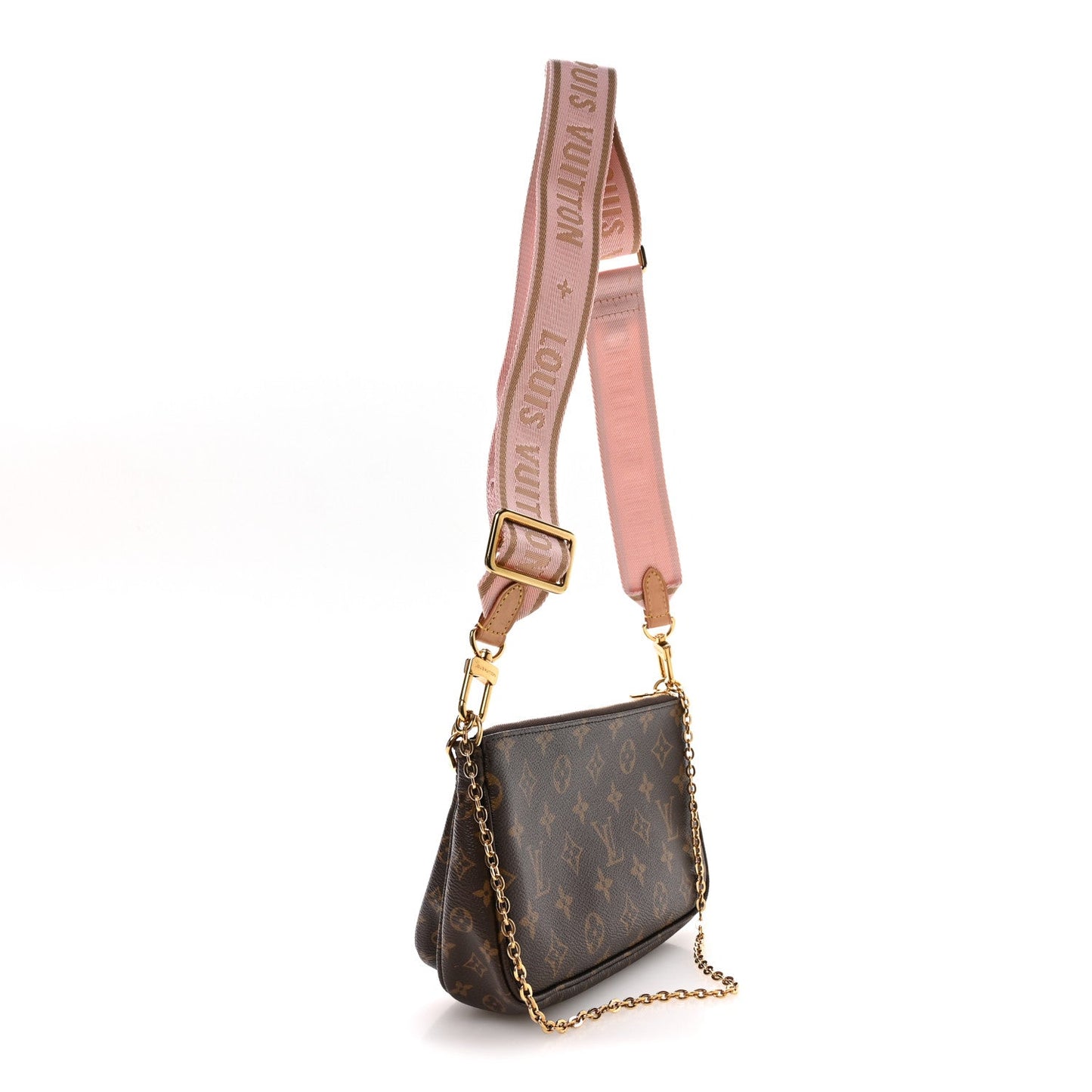 Monogram Multi Pochette Accessories Rose Clair