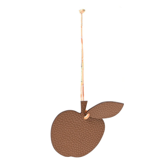 Taurillon Clemence Chevre Mysore Silk Petit H Apple Leaf Bag Charm
