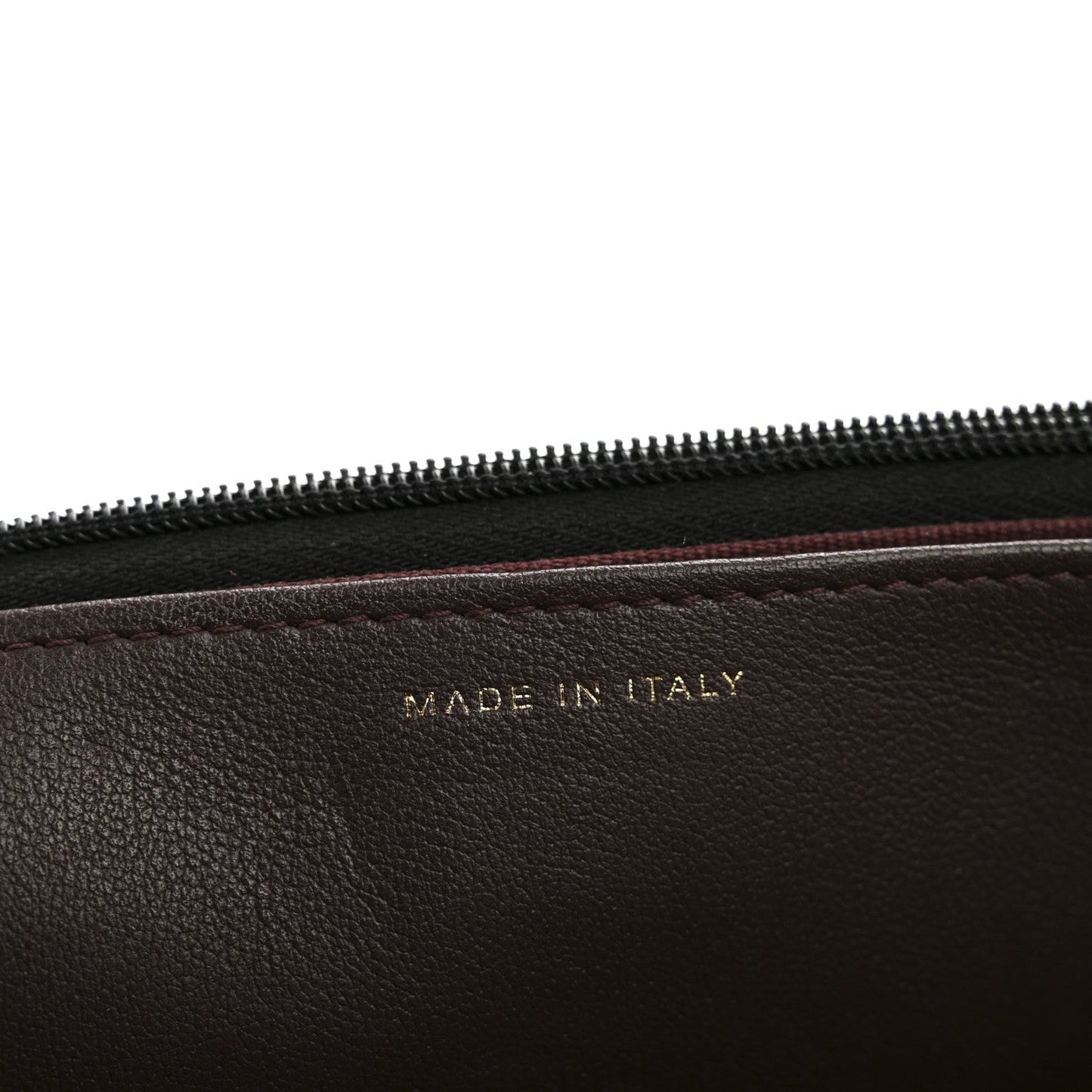 Lambskin Quilted Wallet On Chain WOC Black