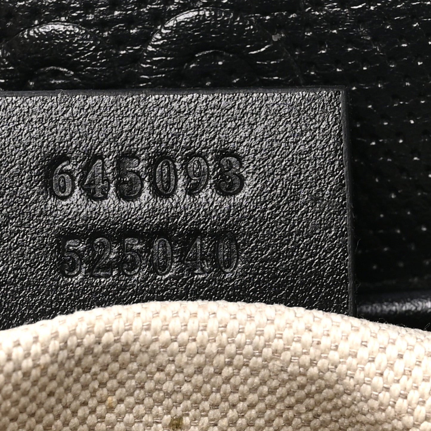 Calfskin GG Tennis Embossed Pocket Belt Bag Black